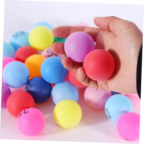 VANZACK 30pcs Raffle Drawing Balls Plastic Balls Numbers for Home Parties and Meetings in Saudi Arabia