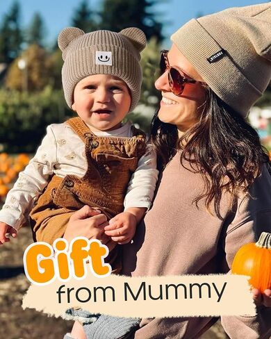 FURTALK Infant Baby Beanie with Bear Ear Cute Winter Hat for Toddler Boys Girls Soft Knitted Cap in Saudi Arabia