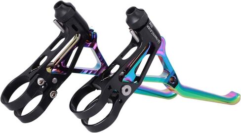 Srliya CNC V Brake Handle Lever Cycling Accessory for Folding Road (electroplated Color) in Saudi Arabia