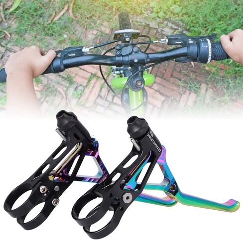 Srliya CNC V Brake Handle Lever Cycling Accessory for Folding Road (electroplated Color) in Saudi Arabia