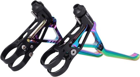 Srliya CNC V Brake Handle Lever Cycling Accessory for Folding Road (electroplated Color) in Saudi Arabia