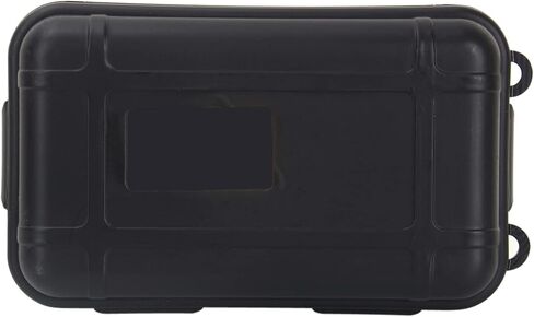 Water Proof Case Shockproof Box, Outdoor Airtight Survival Storage Case Container Fishing Carry Box(Black, S) in Saudi Arabia