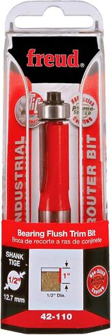 Freud 42-110: 1/2" (dia.) Bearing Flush Trim Bit with 1/2" shank, 1" carbide height in Saudi Arabia