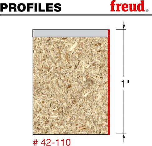 Freud 42-110: 1/2" (dia.) Bearing Flush Trim Bit with 1/2" shank, 1" carbide height in Saudi Arabia