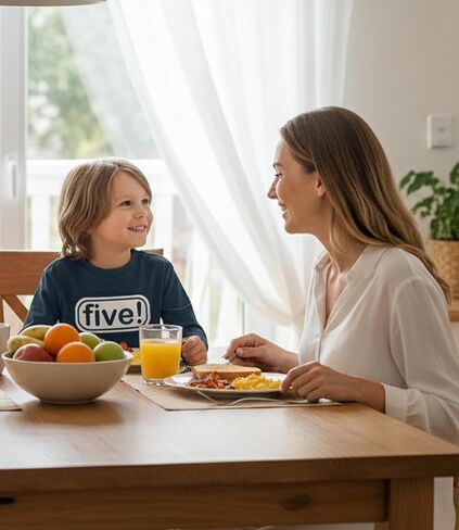 لالو ولونا خمسة! تي شيرت عيد الميلاد الخامس لطفل صغير - 5 سنوات بوي الحفلات/هدية تي شيرت in Kuwait