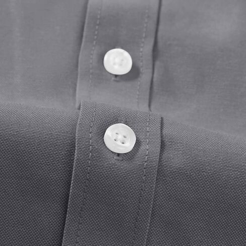 Big and Tall Business Dress Shirts for Men Cotton Long Sleeve Dress Shirt Winkle Free Button Down Collar Shirts in Saudi Arabia