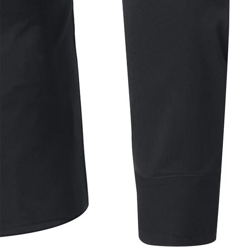 Mens Slim Fit Long Sleeve Tuxedo Dress Shirts Button Down Collar Business Dress Shirt in Saudi Arabia