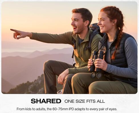 Hontry 8x42 Binoculars with IPX6 Waterproof Protection | Bird Watching, Hunting, Cruise Ship, Travel, Safari, Wildlife Viewing, Road Trip in Saudi Arabia