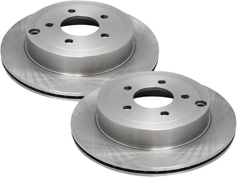 Autoshack Rear Brake Kit Replacement for 2007-2010 Ford Edge 2007-2010 Lincoln MKX 3.5L V6 AWD FWD Disc Brake Rotors with Ceramic Brake Pads 11.9" (302.0 mm) CBO641581259CED in Saudi Arabia