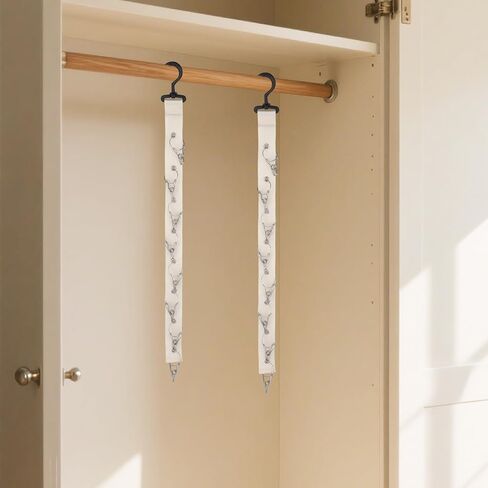 Plush Toy Display Belt, Animal Hanging Chain Strap Hanging Display Organizer Filling Stuffed Storage Holder Shelf Accessories Decoration for Wall or Corner Nursery Playroom (Off-White) in Saudi Arabia
