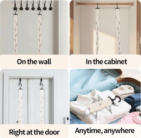 Plush Toy Display Belt, Animal Hanging Chain Strap Hanging Display Organizer Filling Stuffed Storage Holder Shelf Accessories Decoration for Wall or Corner Nursery Playroom (Off-White) in Saudi Arabia