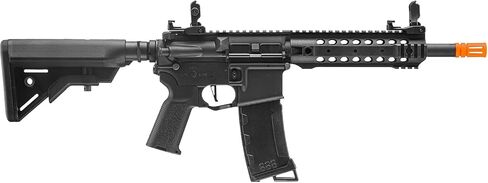 لانسر التكتيكية الجيل 3 الزناد القابل للبرمجة M4 CQB بوليمر خفيف الوزن ومتين M4 Airsoft AEG مع بطارية ليبو وشاحن (يتضمن ETU وMOSFET) in Kuwait