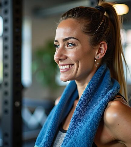 Unisex Sports Towels (Set of 2) - Ultra-Soft, Sweat-Absorbing Towels Ideal for Workouts, Gym Sessions, & Hiking Trips! in Saudi Arabia