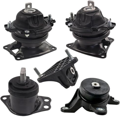 Engine Motor Transmission Mount Set 6pcs Compatible with Honda Accord 2.4L Automatic 2003 2004 2005 2006 2007 Replace A4526HY A4517 A4516 A4510 A4509 A4542 in Saudi Arabia