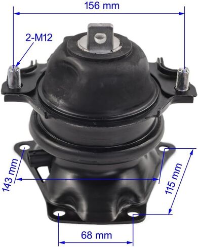 Engine Motor Transmission Mount Set 6pcs Compatible with Honda Accord 2.4L Automatic 2003 2004 2005 2006 2007 Replace A4526HY A4517 A4516 A4510 A4509 A4542 in Saudi Arabia