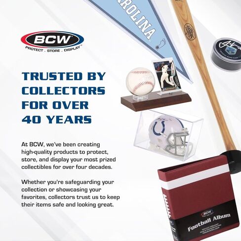 حامل التحميل العلوي BCW 12x30 (10 عبوات) | حماية ممتازة من مادة PVC للتذكارات الرياضية in Saudi Arabia