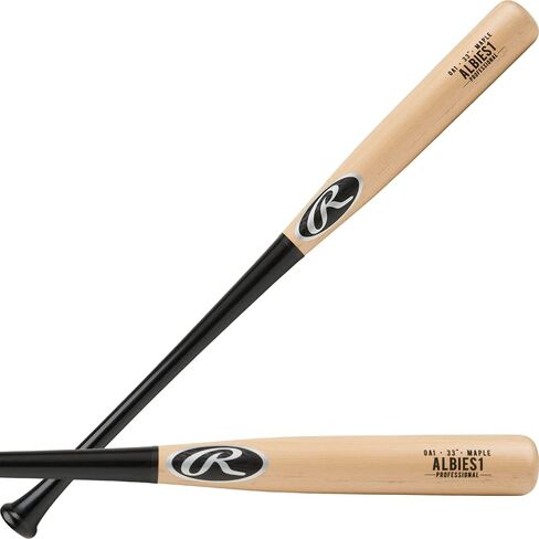 Rawlings | Pro Preferred Maple Wood Baseball Bat | Gameday Profile - Trout/Harper/Machado/Albies in Saudi Arabia