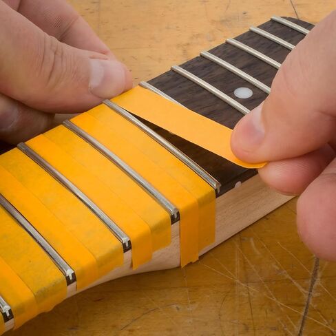 3-Pack PVC Guitar Fretboard Masking Tape - Protection & Maintenance Accessory for Guitar and Bass, No Residue in Saudi Arabia
