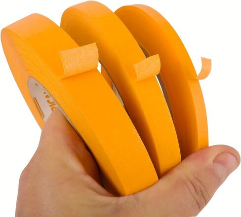 3-Pack PVC Guitar Fretboard Masking Tape - Protection & Maintenance Accessory for Guitar and Bass, No Residue in Saudi Arabia