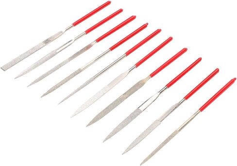 Guitar Repair Kit, Guitar Files Set, 10Pcs Fret Nut Saddle Slot Pickguard Grinding Files Set Luthier Repair Tool For, Guitar Grinding Files Stone in Saudi Arabia