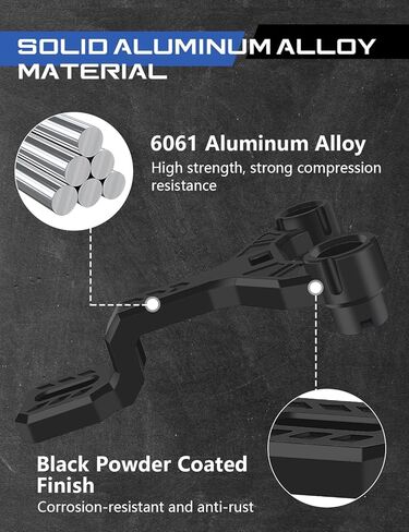 جبل Bracket Bracket Bracket Hood Cowl Light Brackets الأمامي A-Pillar Mount للقرون LED المساعدة المتوافقة مع Jeep JL JLU 2018-2023 & Gladiator JT 2020-2023 ، سبيكة الألومنيوم in Kuwait