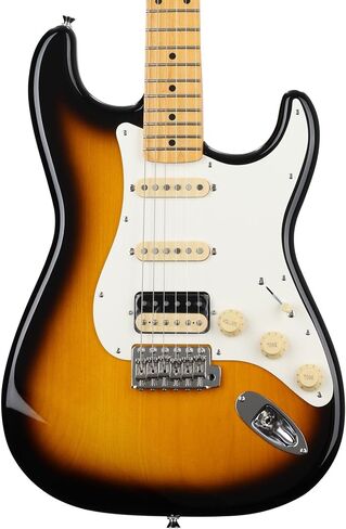 جيتار كهربائي من Fender مكون من 6 أوتار، مع ضمان لمدة عامين، يمين، بلونين Sunburst (251802303) in Saudi Arabia