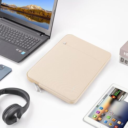 كمبيوتر محمول Domiso Sleeve 17.3 بوصة حماية محمول حمل حقيبة مقاومة للماء الملاحظة لـ HP Pavilion Envy 17/Dell IdeaPad/LG Gram/MSI/Razer Blade Pro 17 ، Green Light in Kuwait