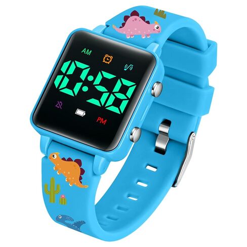 ساعة تدريب على القعادة للأطفال الصغار ، وترقية تذكير القعادة المغناطيسي مع العد التنازلي للموسيقى/الاهتزاز/الأضواء الملونة ، حزام سيليكون لطيف ، ساعة مقاومة للماء ، هدية للأطفال in Kuwait