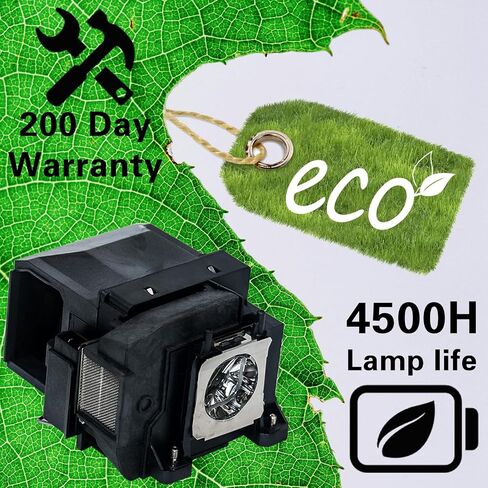 V13H010L78 Replacement Projector Lamp Bulb for Epson ELPLP78 PowerLite Home Cinema 2000 2030 2040 2045 730HD 740HD EX7230 EX7235 EX5220 EX3220 EX5230 EX6220 EX7220 VS230 VS330 with Housing in Saudi Arabia