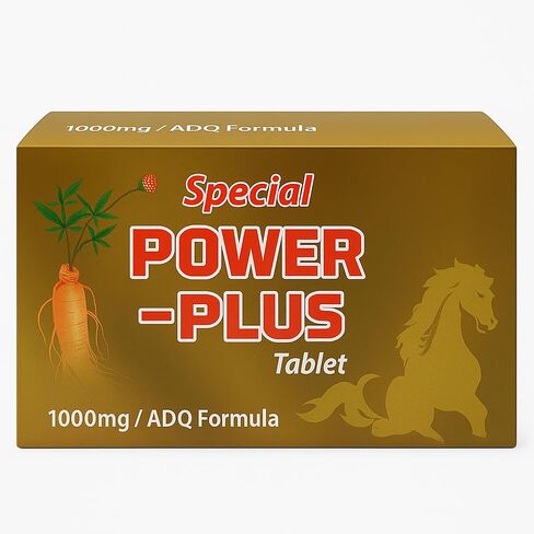 Power Plus Super - Ginseng Root Corean Red Ginseng Capsule in Saudi Arabia