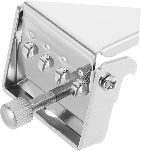 String Silver Tailpiece Bridge Plate for Banjo Easy Install Durable Replacement Part for Guitar Diy Enhanced Tone Changes in Saudi Arabia