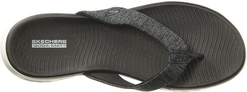 Skechers Performance Women's on-the-Go 600-15304 Flip-Flop, black, 6 M US in Saudi Arabia