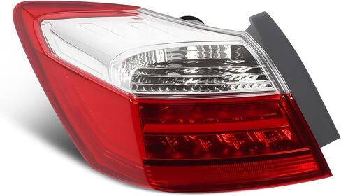 Driver Side Outer Tail light Compatible with 2013 2014 2015 Accord Sedan EX-L Touring Rear Light Taillight 33550T2AA12 HO2804103 (Left) in Saudi Arabia