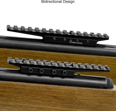 UTG Leapers MNT-DTW145 Inc., Dovetail to Picatinny Rail Adaptor, Black in Saudi Arabia