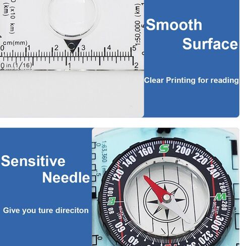 Orienteering Compass Advanced Scout-Level Compass for Hiking, Camping Backpacking in Saudi Arabia