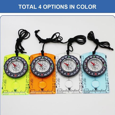 Orienteering Compass Advanced Scout-Level Compass for Hiking, Camping Backpacking in Saudi Arabia