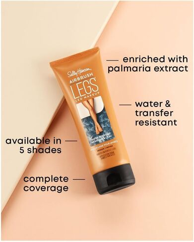Sally Hansen Hansen Airbrush Legs Leg Makeup, Light, 4 Fl Oz in Saudi Arabia