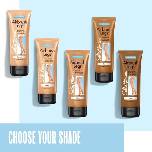Sally Hansen Hansen Airbrush Legs Leg Makeup, Light, 4 Fl Oz in Saudi Arabia