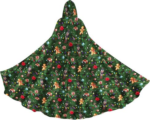 Halloween Hooded Cloak for Men Women Robe Cape with Hood Medieval Cosplay Wizard Witch Costumes in Saudi Arabia
