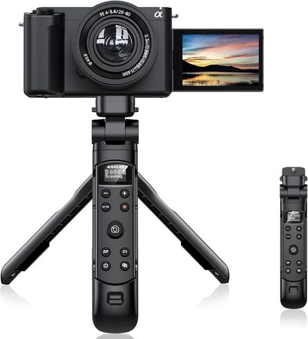 AODELAN for Nikon Camera Tripod with Rechargeable Wireless Shutter Release,Shooting Grip Remote Control Handle for P1000,P950,B600,A1000,Z6 II,Z30,Z50,Z5,Z7 II,Z fc,Z f,Z6 III,Z50 II,P1100,Z5II(White) in Saudi Arabia