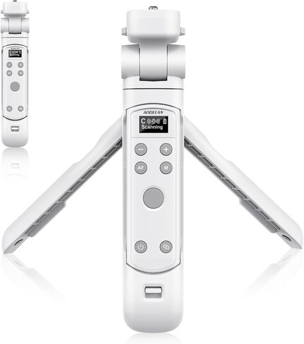 Aodelan for Nikon Camera Tripod مع إصدار مصراع لاسلكي قابل لإعادة الشحن ، مقبض التحكم عن بعد في إطلاق النار على P1000 ، P950 ، B600 ، A1000 ، Z6 II ، Z30 ، Z5 in Kuwait