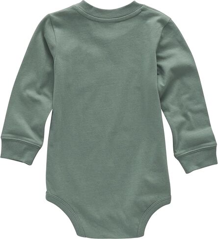 CARHARTT KID'S CA5011 BODYSITINT LING SLEEEVE - للجنسين 24 شهرًا خضراء متوسطة in Kuwait