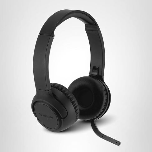 سماعات الرأس اللاسلكية Kensington H1050 Eq مع الميكروفون ، بلوتوث 5.4 ، ميكروفون ENC ، أدوات التحكم في الأذن ، الأسود (K80182WW) in Saudi Arabia