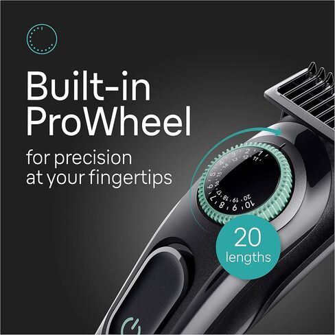 Braun All-in-One Style Kit Series 3 3460, 6-in-1 Trimmer for Men with Beard Trimmer, Ear & Nose Trimmer, Hair Clippers & More, Ultra-Sharp Blade, 40 Length Settings, Washable in Saudi Arabia
