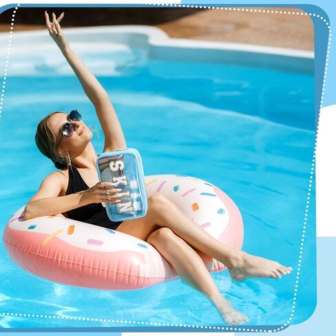 Pinkunn 4 Pcs Preppy Makeup Bags Christmas Chenille Letter Bag Face Skin Hair Stuff Cosmetic Bag Corduroy Makeup Pouch with Zipper Birthday Gifts for Women(Gentle Color) in Kuwait