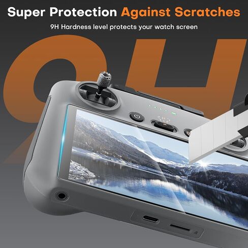 OMOTON 3 Pack Screen Protector for DJI RC Pro 2 Controller, Tempered Glass Screen Protector with Easy Installation for DJI Mavic 4 pro Remote Controller Accessories, HD Clear/Sensitive Touch in Saudi Arabia