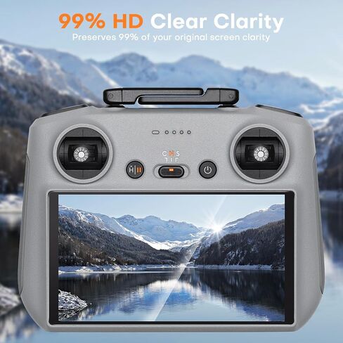 OMOTON 3 Pack Screen Protector for DJI RC Pro 2 Controller, Tempered Glass Screen Protector with Easy Installation for DJI Mavic 4 pro Remote Controller Accessories, HD Clear/Sensitive Touch in Saudi Arabia