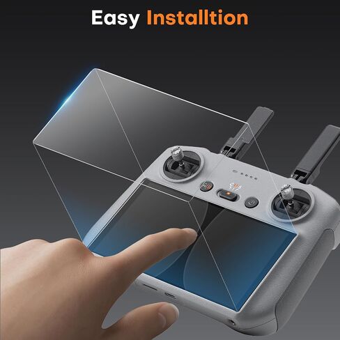 OMOTON 3 Pack Screen Protector for DJI RC Pro 2 Controller, Tempered Glass Screen Protector with Easy Installation for DJI Mavic 4 pro Remote Controller Accessories, HD Clear/Sensitive Touch in Saudi Arabia
