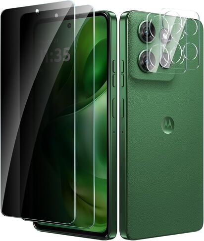 3+3 Pack for Motorola Moto G Stylus 5G 2025 Screen Protector Tempered Glass with Camera Lens Protector, Protection Film 9H Hardness, Scratch Resistant, Case Friendly in Saudi Arabia