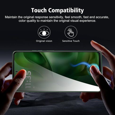 3+3 Pack for Motorola Moto G Stylus 5G 2025 Screen Protector Tempered Glass with Camera Lens Protector, Protection Film 9H Hardness, Scratch Resistant, Case Friendly in Saudi Arabia
